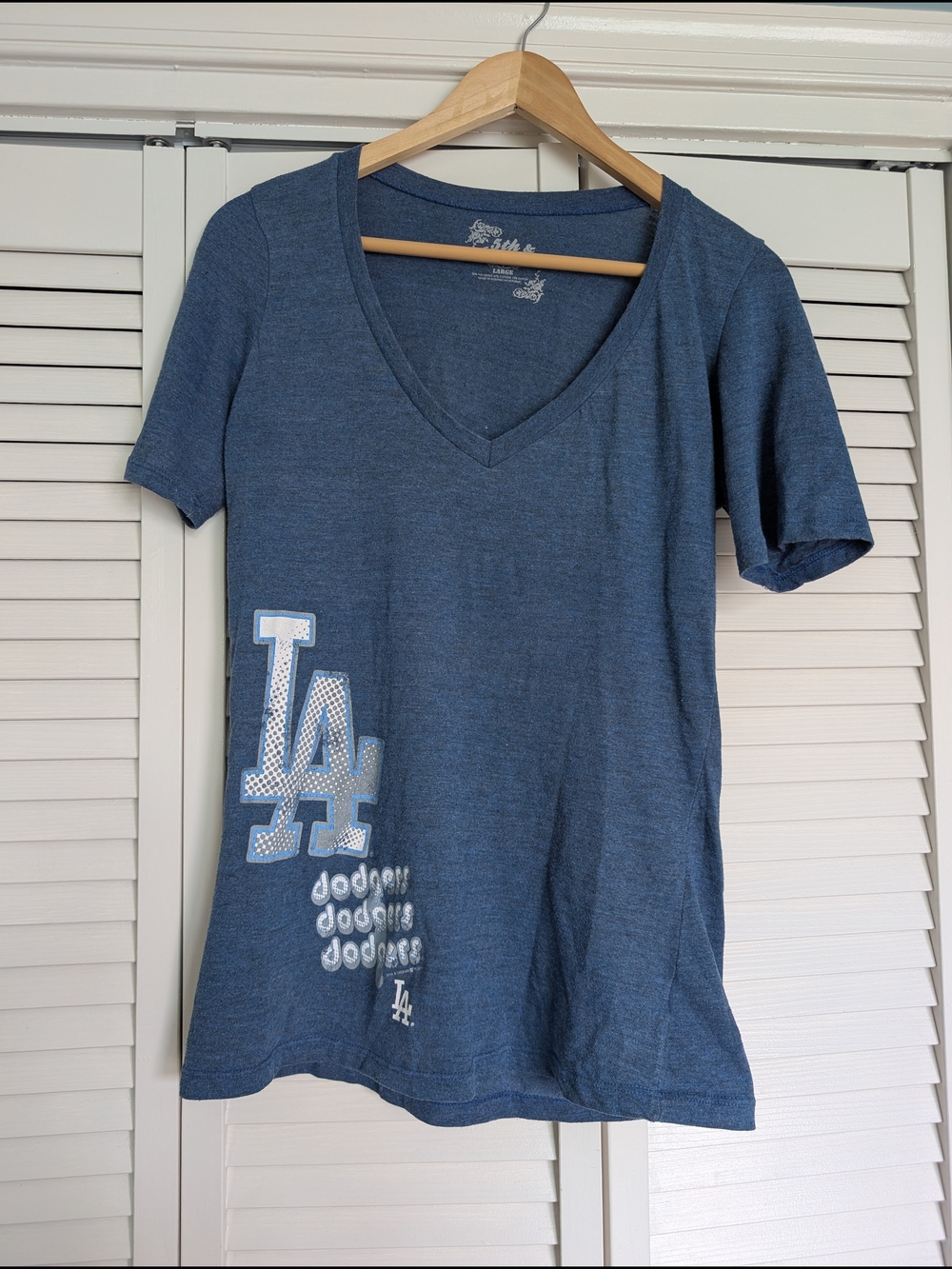 Los Angeles Dodgers V-Neck Tee
